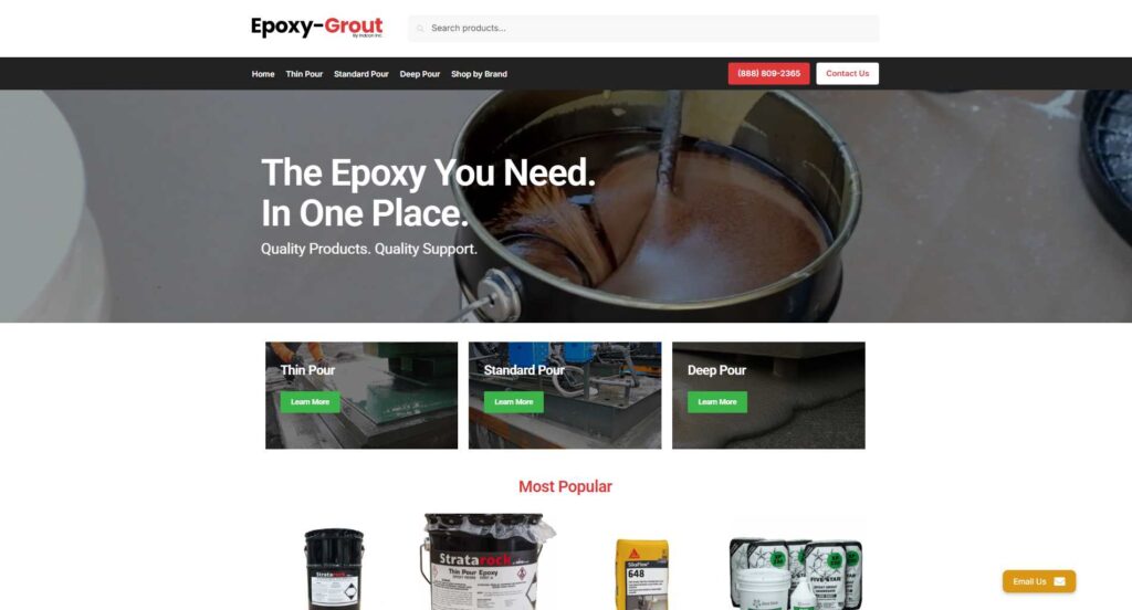 Epoxy Grout Homepage