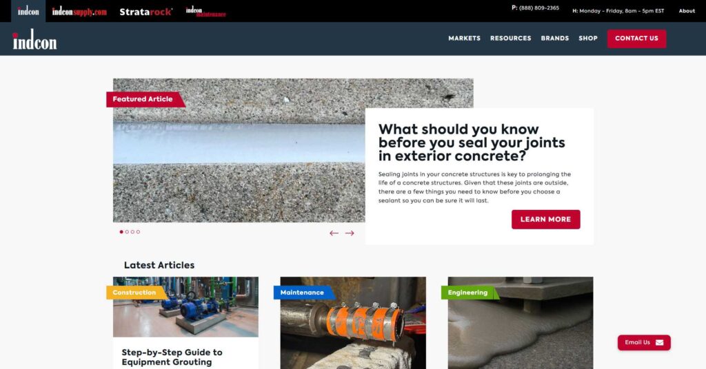 Indcon Inc Homepage