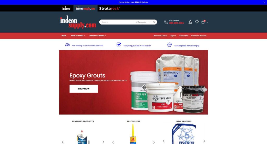 Indcon Supply Homepage